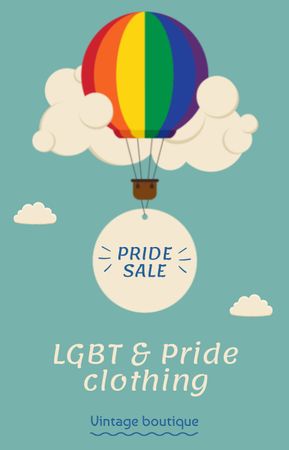 Designvorlage Pride Month Sale Announcement für IGTV Cover