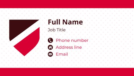 Plantilla de diseño de Perfil de datos de empleados comerciales con marca de la empresa Business Card US 