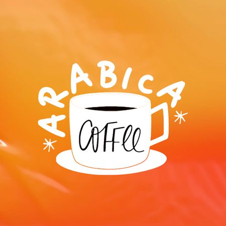 Template di design Illustration of Coffee Cup Logo