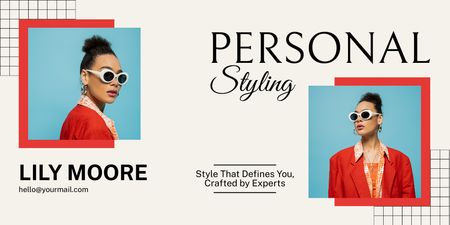 Personal Style Crafted by Expert Twitter Design Template