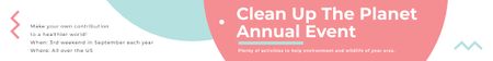 Platilla de diseño Clean up the Planet Annual event Leaderboard