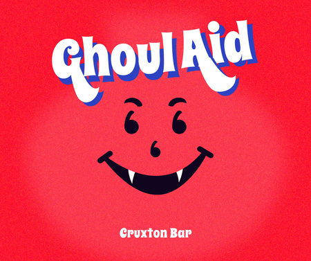 Funny Bar Promotion with Spooky Character Facebook Šablona návrhu