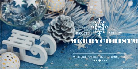 Merry Christmas card Image Design Template