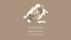 Tattoo Studio Service Offer With Gemini Illustration