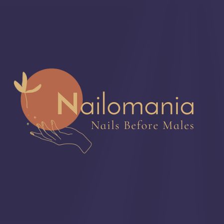 Nail Salon Services Offer Animated Logo Design Template
