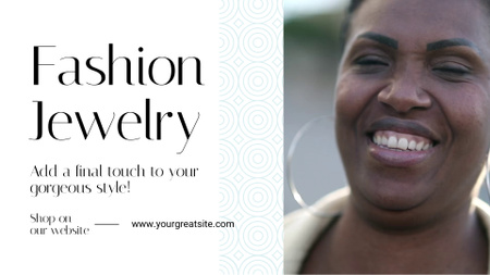 Modèle de visuel Fashion Jewelry For Age-Friendly Style Offer - Full HD video