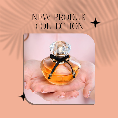 New Perfume Advertisement Instagram Design Template