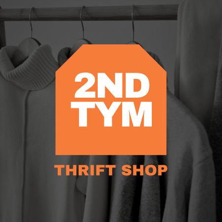 Clothes Shop Ad Logo tervezősablon