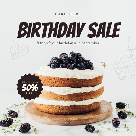 Birthday Bakery Special Offer Of Pancakes At Discounted Rates Instagram Tasarım Şablonu