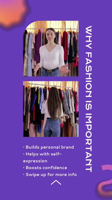 Stylist`s Brand Building Tips Instagram Video Story Design Template