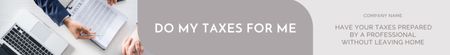 Platilla de diseño Online Tax Services Leaderboard
