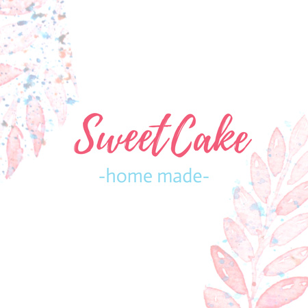 Cakes Store Ad Logo Πρότυπο σχεδίασης