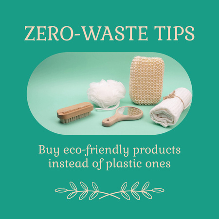 Essential Tips On Eco Hygiene Products Animated Post Design Template