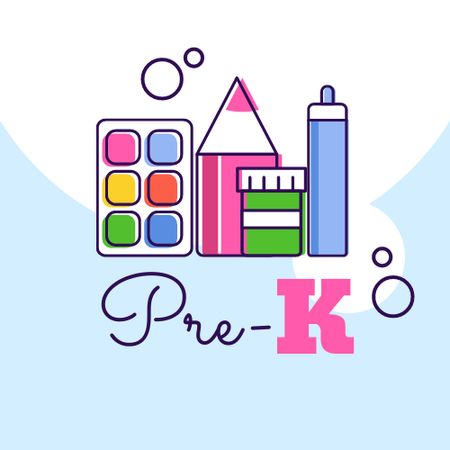 School Apply Announcement Animated Logo – шаблон для дизайну