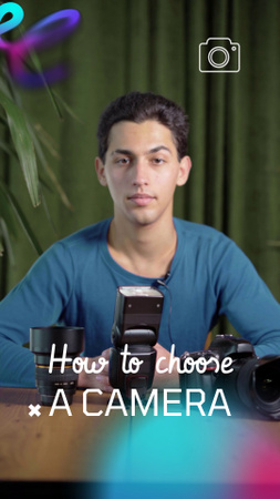 Hasznos tanácsok a fényképezéshez szükséges fényképezőgép kiválasztásához TikTok Video tervezősablon