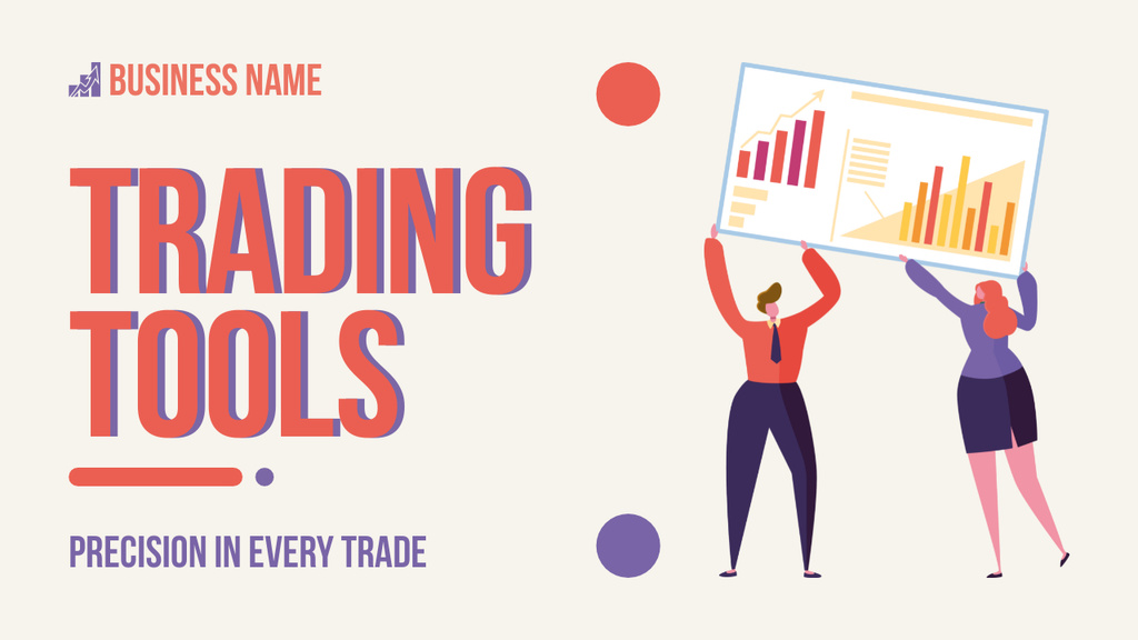 Innovative and Reliable Stock Trading Tools Youtube Thumbnail – шаблон для дизайна