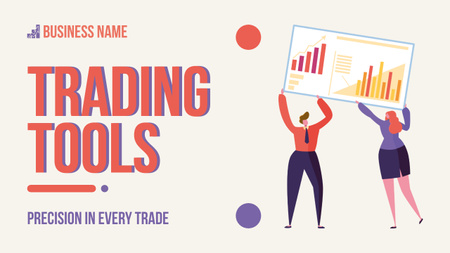 Innovative and Reliable Stock Trading Tools Youtube Thumbnail Design Template
