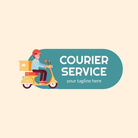 Platilla de diseño Efficient Logistics and Delivery Animated Logo