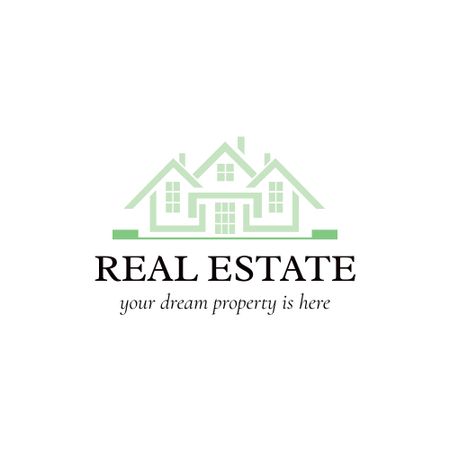 Platilla de diseño Real Estate Services Offer Logo