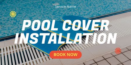 Pool Installation Service Offers Image Design Template
