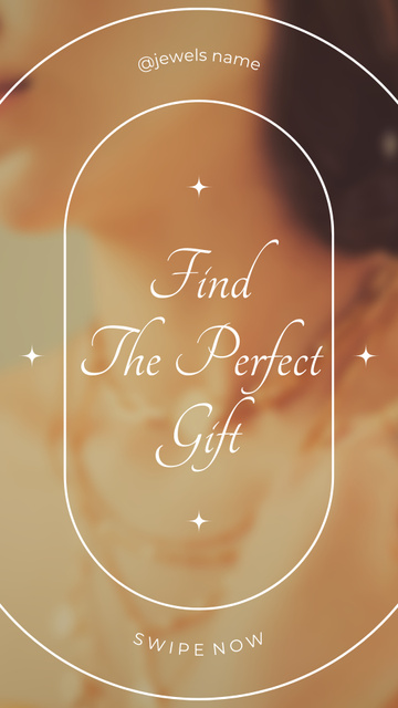 Plantilla de diseño de Find The Perfect Gift  Instagram Story 