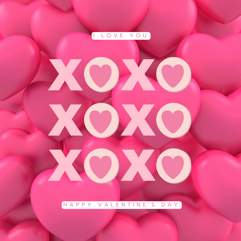 Special Love Soundtracks Due To Valentine's Holiday Album Cover Design Template