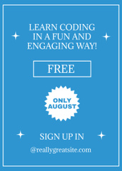 Offer of Free Programming Class