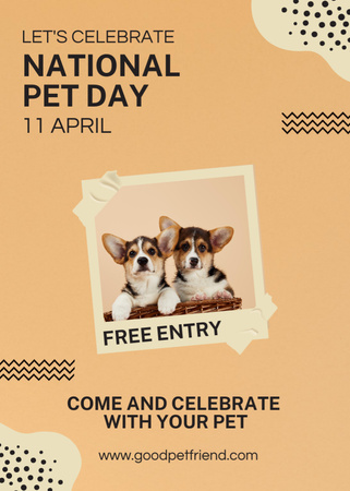 Pet Day Invitation Design Template
