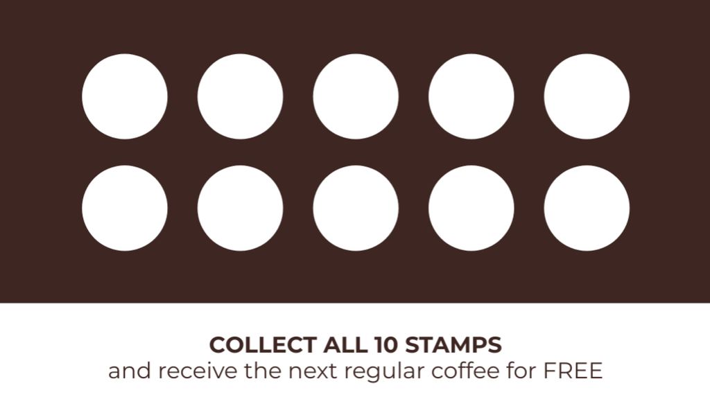 Coffee Shop Discount Offer on Sketch Illustrated Layout Business Card US tervezősablon