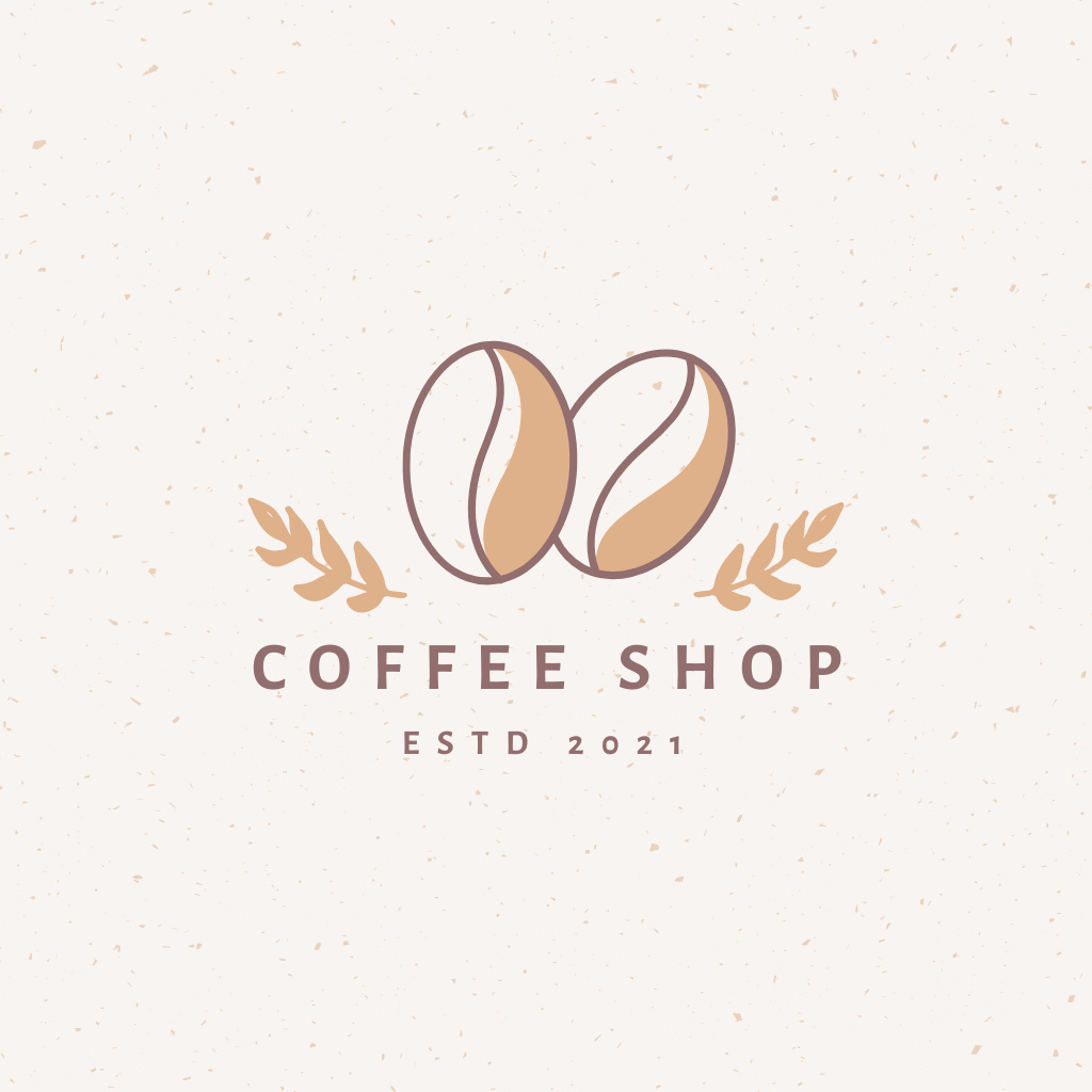 Energizing Coffee in Cafe Logo Πρότυπο σχεδίασης