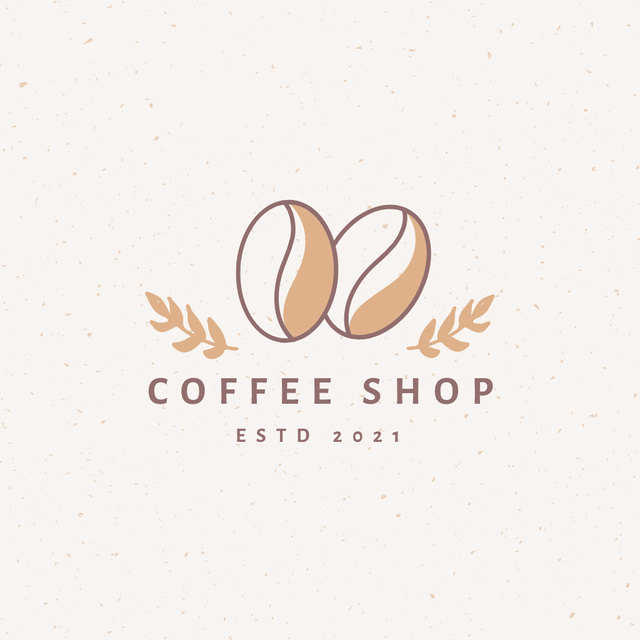 Energizing Coffee in Cafe Logoデザインテンプレート