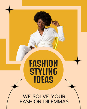 Fashion and Styling Ideas Offer Instagram Post Vertical Design Template