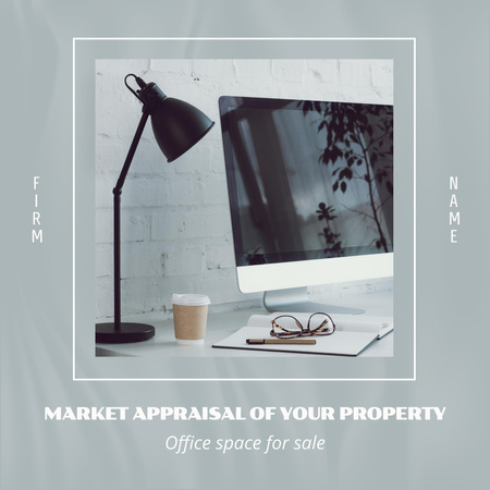 Platilla de diseño Market Appraisal of Your Property Instagram