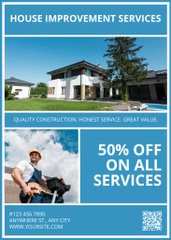 House Improvement Services Discount Blue