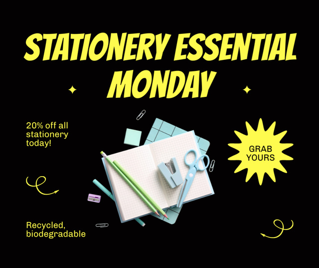 Quality Stationery at Reduced Price Facebookデザインテンプレート