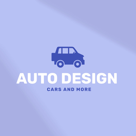 Offer of Auto Design Services Logo Šablona návrhu