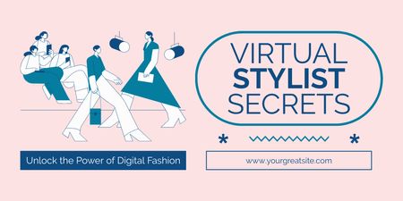 Virtual Styling Secrets Twitter Design Template