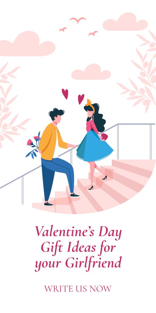 Platilla de diseño Valentine's Day Gift Idea Offer Graphic