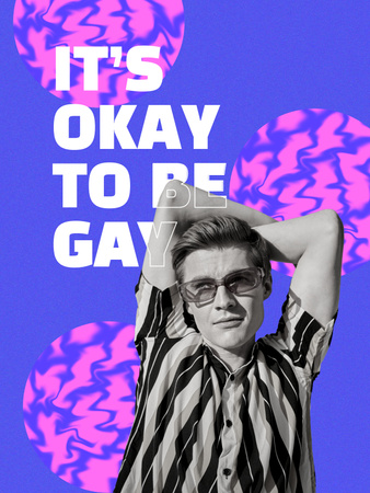 Awareness of Tolerance to LGBT Poster US Tasarım Şablonu