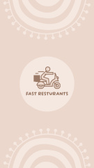 Info about Fast Casual Restaurant with Illustration of Pie