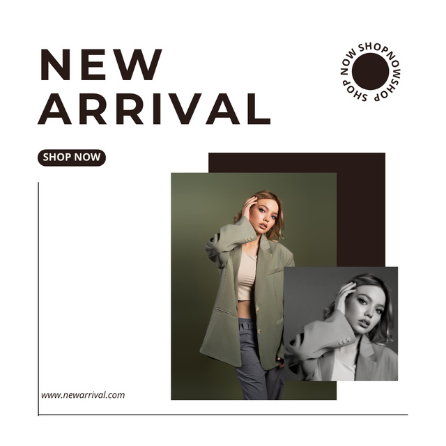New Arrival of Fashion Collection Instagram Design Template