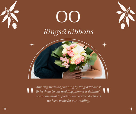 Platilla de diseño Wedding Planner Services Facebook