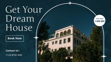 Dream House Rent Offer Title – шаблон для дизайну