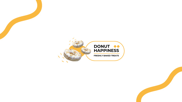 Platilla de diseño Offer of Freshly Baked Doughnut Treats Youtube