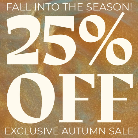 Platilla de diseño Exclusive Fall Season Sale Offer Animated Post
