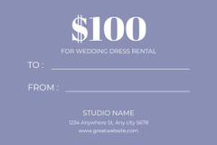 Wedding Dress Rent Shop Offer
