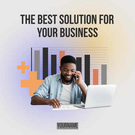 Platilla de diseño Business Services Offer Instagram AD