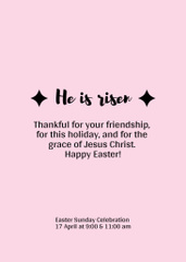 Easter Holiday Celebration with Floral Egg