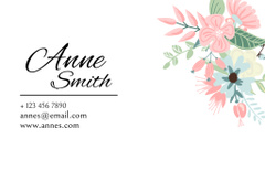 Event Agency Services Ad with Beautiful Flowers