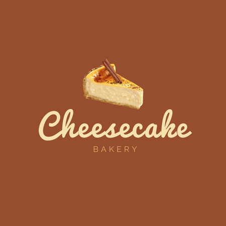 Designvorlage Sweet Bakery Advertisement für Logo 1080x1080px
